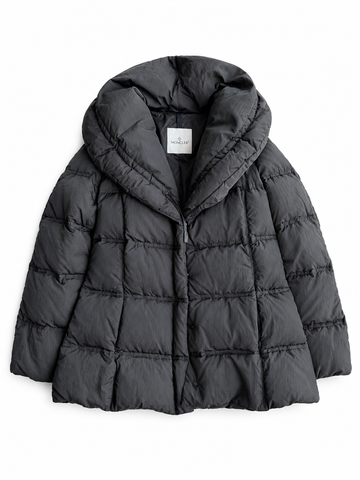Giacca vintage Moncler marrone piuma tg 3