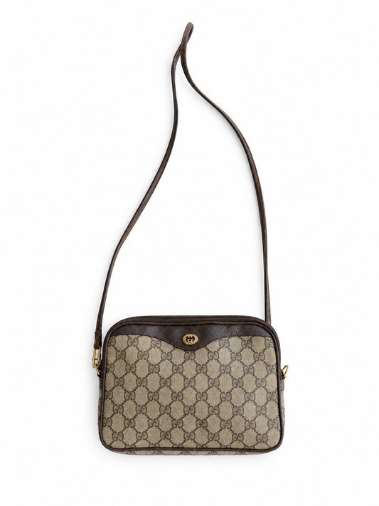 Borsa vintage Gucci monogram con tracolla