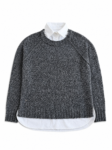 Maglia vintage Ralph Lauren con colletto camicia tg S