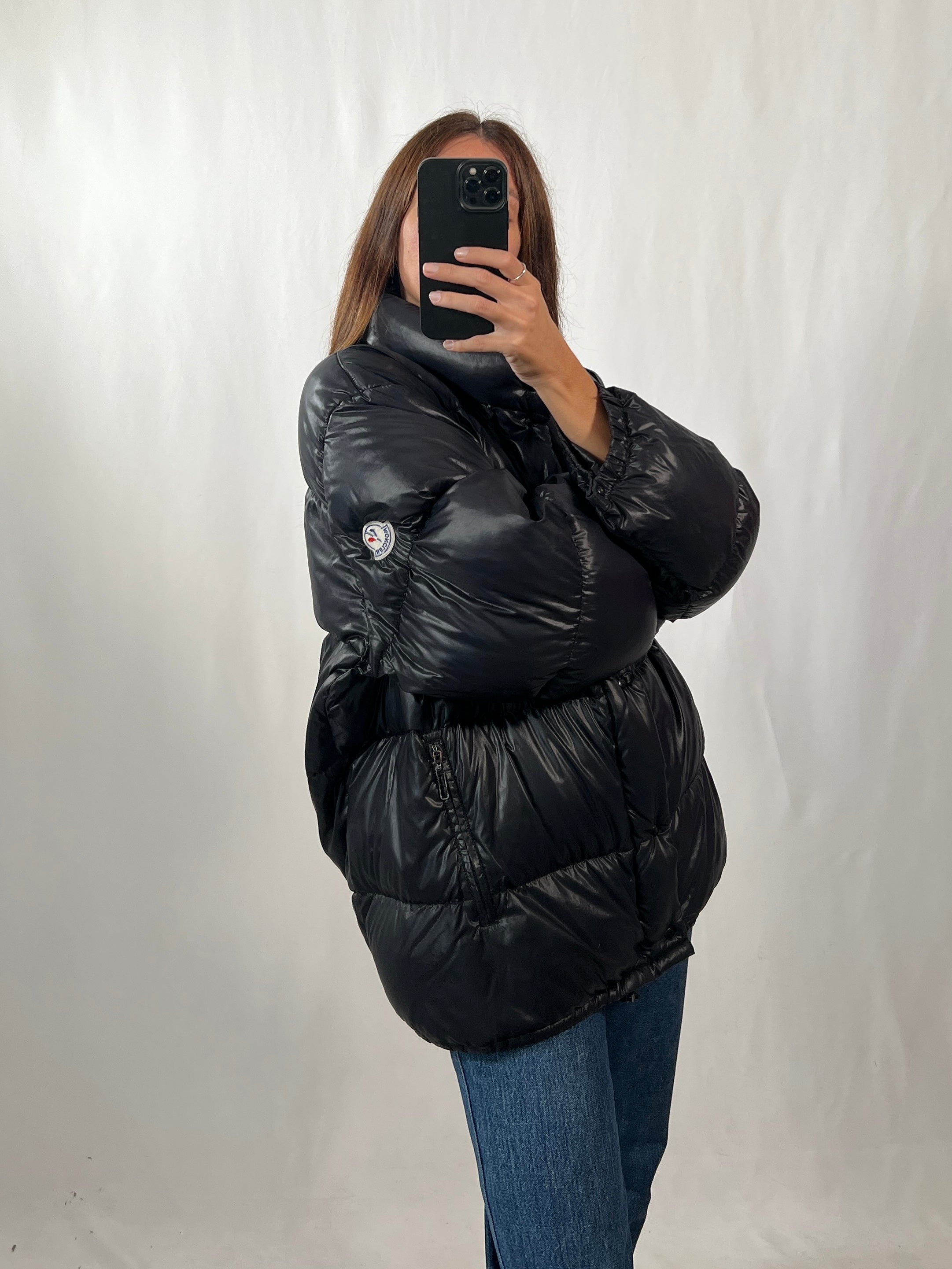 Giacca vintage Moncler antracite tg L