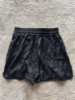 Carica l&#39;immagine nel visualizzatore di Gallery, Shorts vintage Fendi monogram seta tg 38
