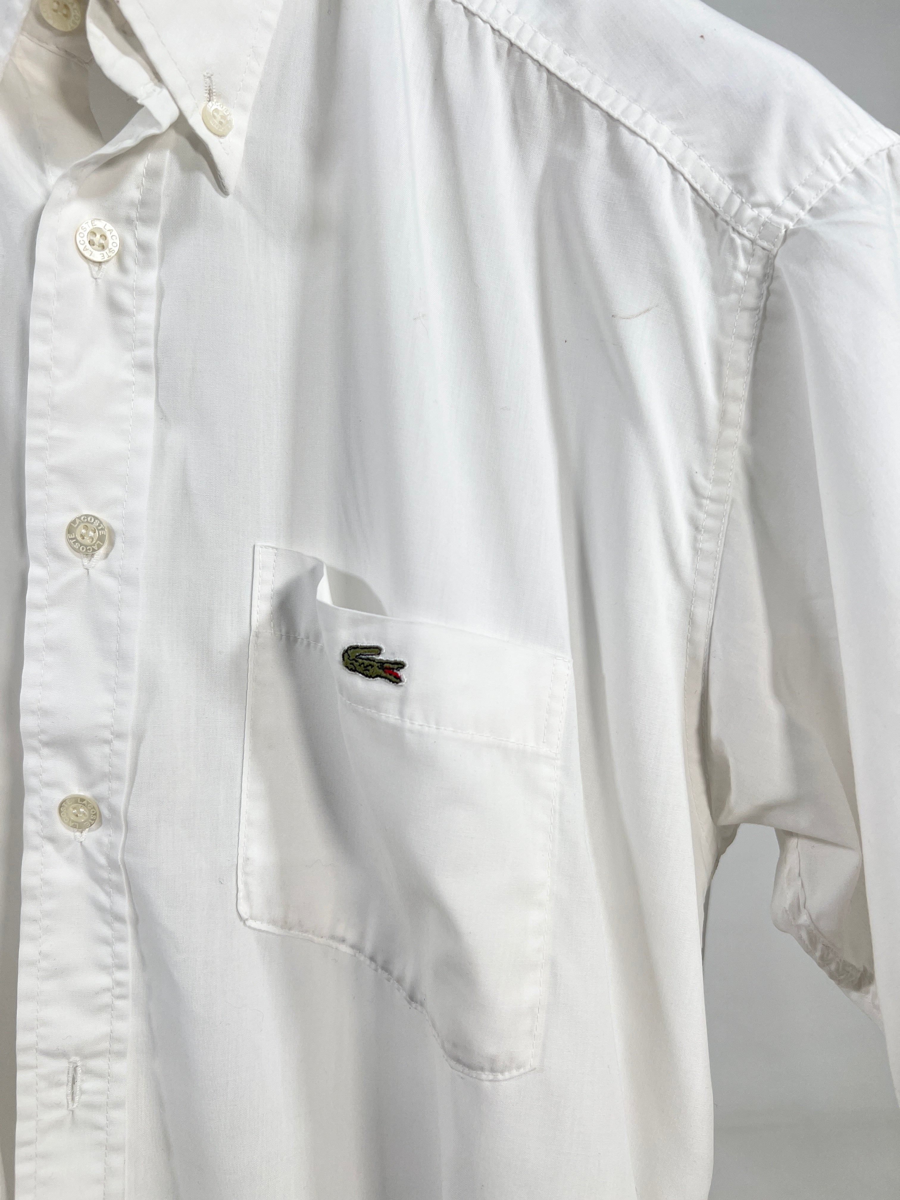 Camicia vintage Lacoste bianco tg M