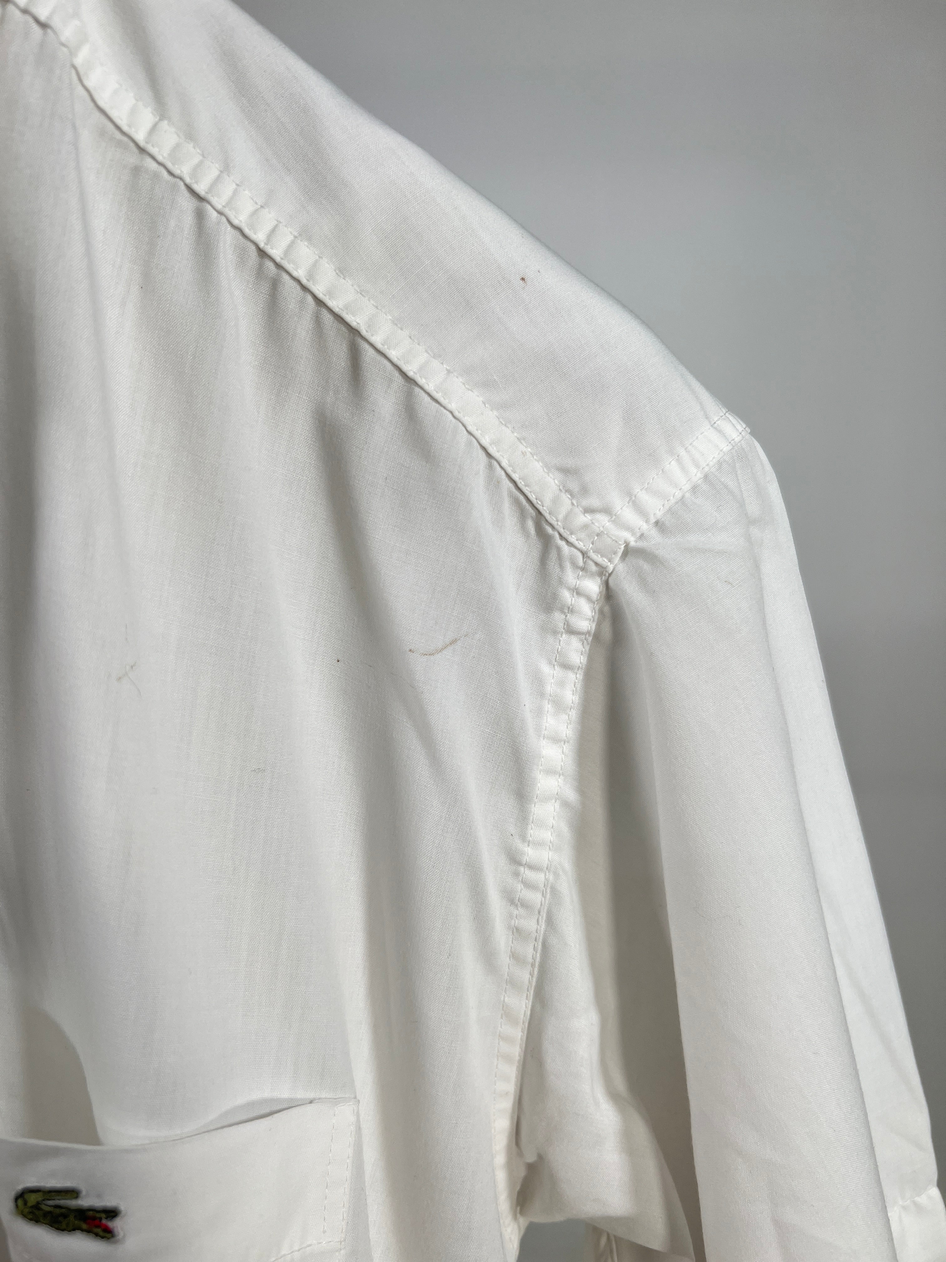 Camicia vintage Lacoste bianco tg M