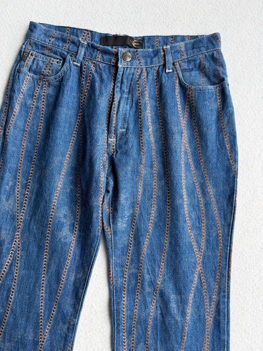 Pantaloni vintage Cavalli fantasia tg S/M