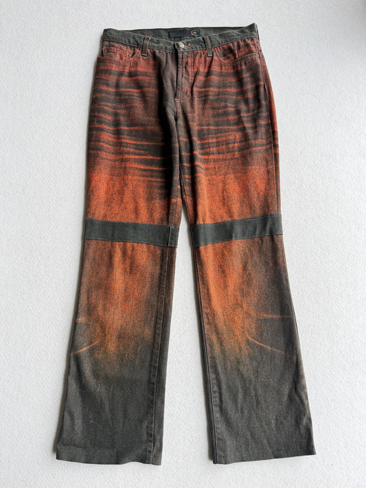 Pantaloni vintage Cavalli fantasia tg M
