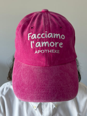 Cappello con visiera “Facciamo l’amore”