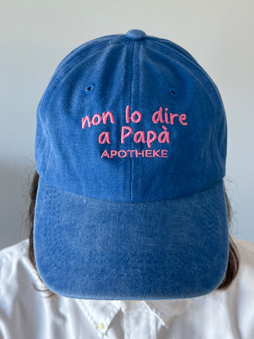 Cappello con visiera “Non lo dire a Papà”
