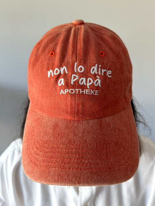 Cappello con visiera “Non lo dire a Papà”