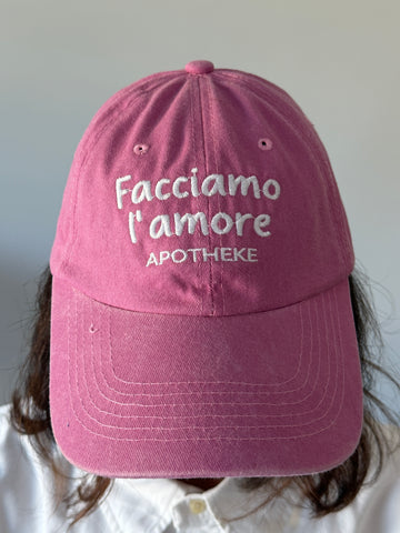 Cappello con visiera “Facciamo l’amore”
