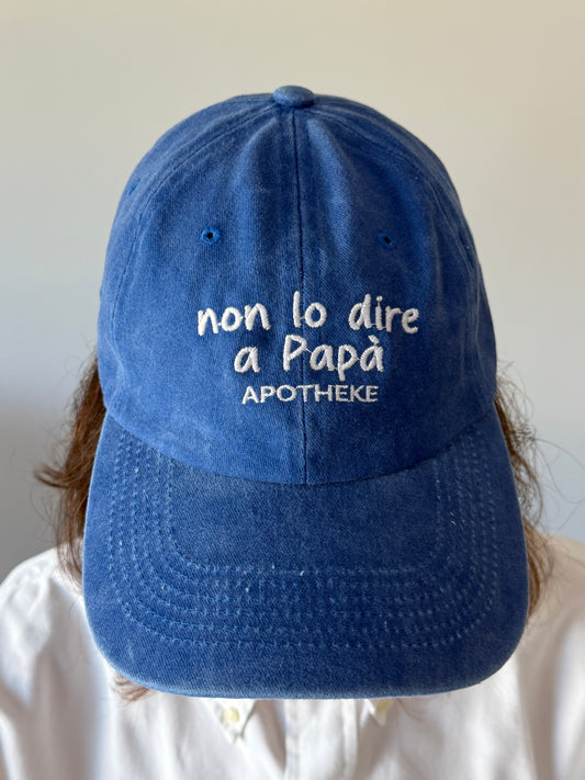 Cappello con visiera “Non lo dire a Papà”