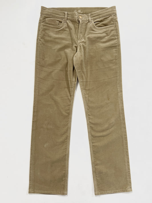 Pantalone vintage Loro Piana millerighe tg 44