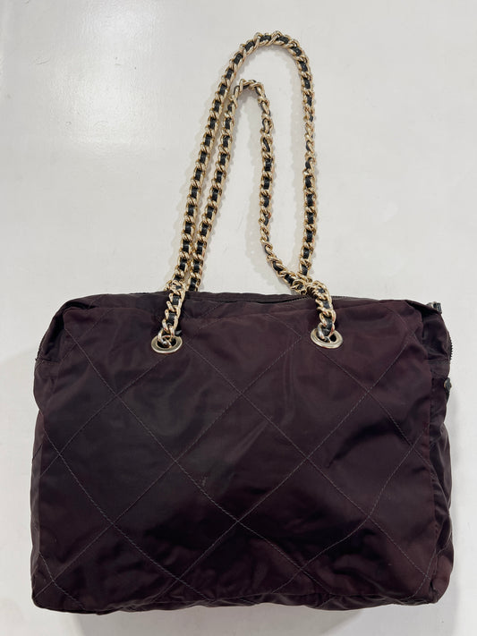 Borsa vintage Prada bordeaux