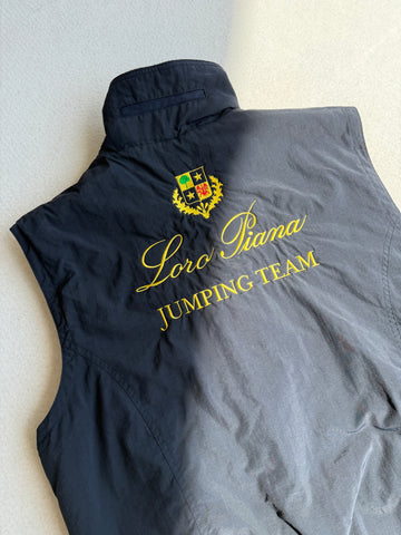 Smanicato vintage Loro Piana jumping team tg M