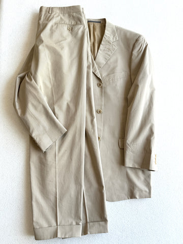 Abito vintage Ermenegildo Zegna soft cotone tg L/XL