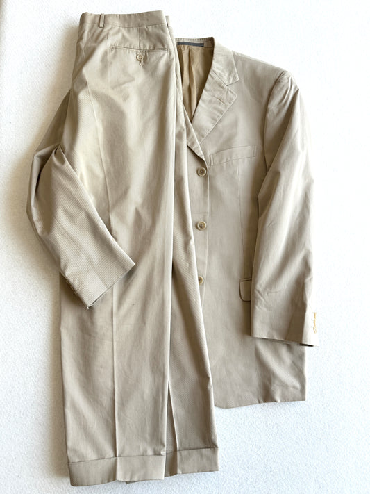 Abito vintage Ermenegildo Zegna soft cotone tg L/XL