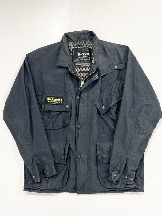 Giacca vintage Barbour international cerata tg 40
