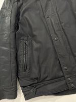 Carica l&#39;immagine nel visualizzatore di Gallery, Giacca vintage Belstaff pelle nero tg L
