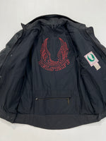 Carica l&#39;immagine nel visualizzatore di Gallery, Giacca vintage Belstaff pelle nero tg L
