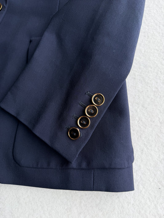 Blazer vintage S. Ferragamo blu tg 40