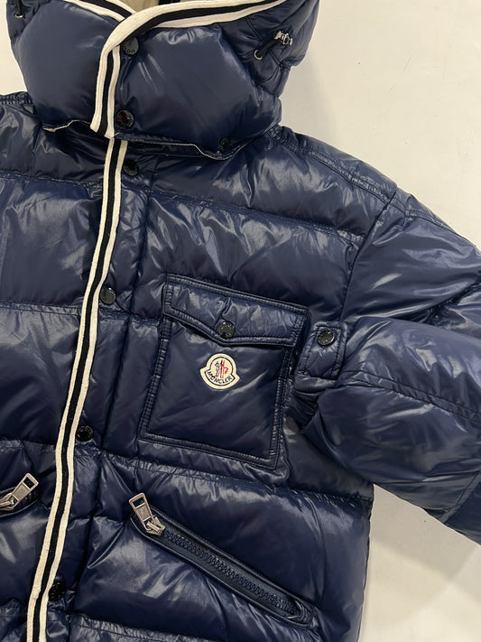 Giacca piumino vintage Moncler blu tg L/XL