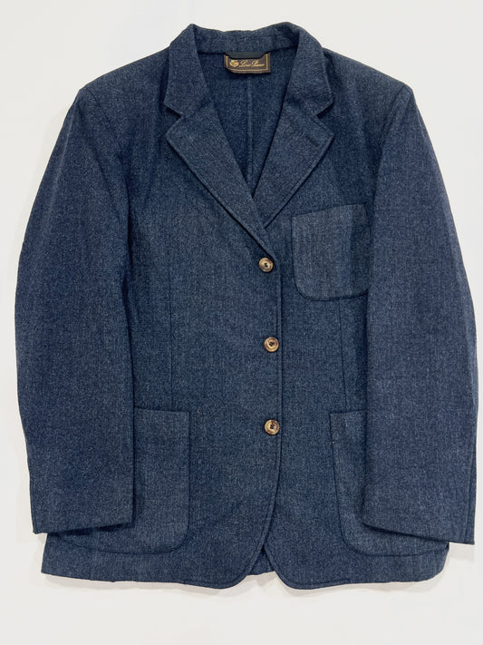 Blazer vintage Loro Piana blu lana tg L/XL
