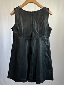 Vestito vintage Stefanel in pelle tg S/M