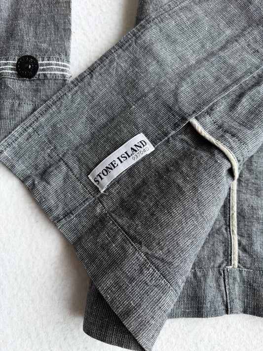 Giacca vintage Stone Island lino/cotone tg XL