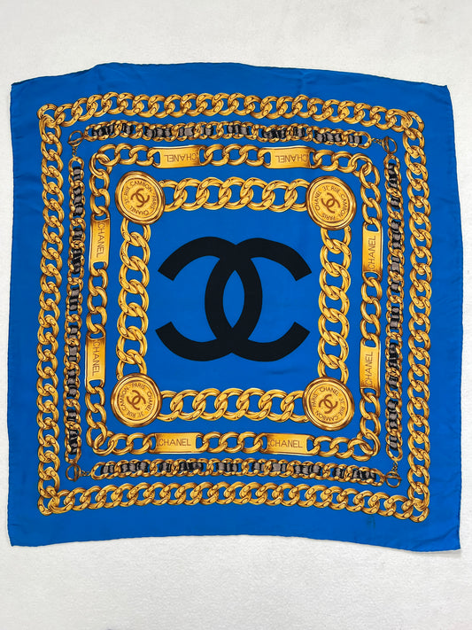 Foulard vintage Chanel in seta
