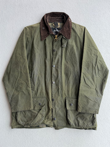 Giacca vintage Barbour Moordland verde tg L