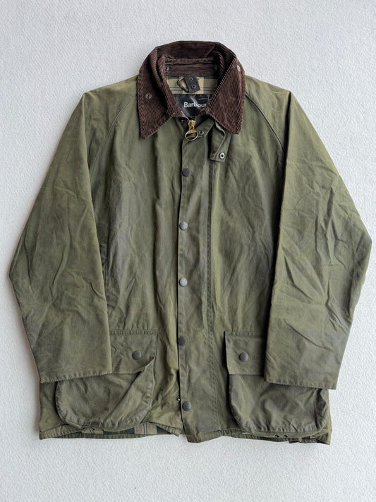 Giacca vintage Barbour Moordland verde tg L