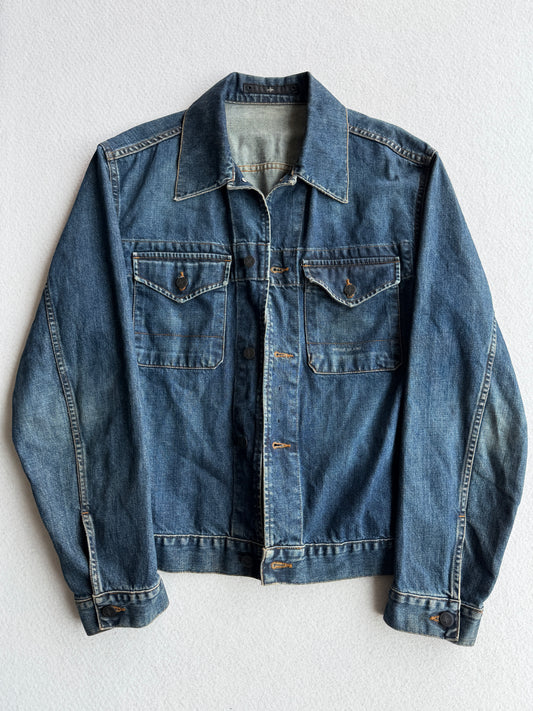 Giacca vintage Stone Island in denim tg L