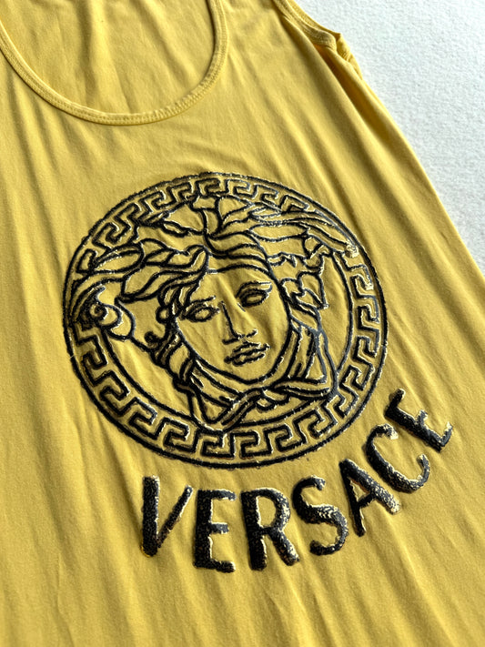 Vestito vintage Versace giallo tg L