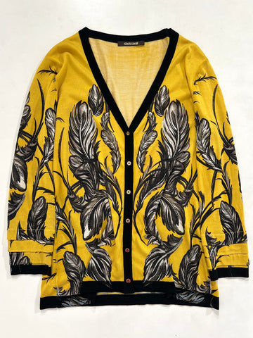 Cardigan vintage Roberto Cavalli 100% seta tg 46