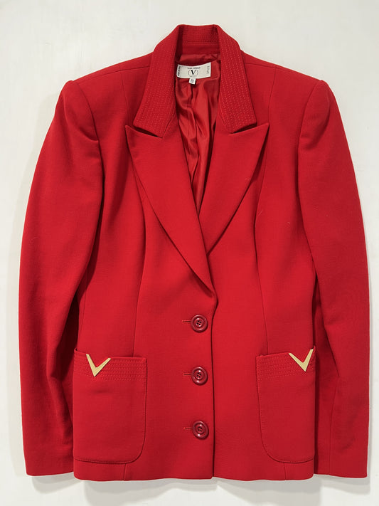 Blazer vintage Valentino rosso tg M