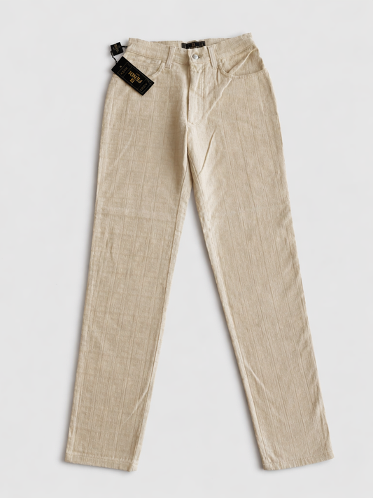 Pantaloni vintage Fendi monogram tg 26