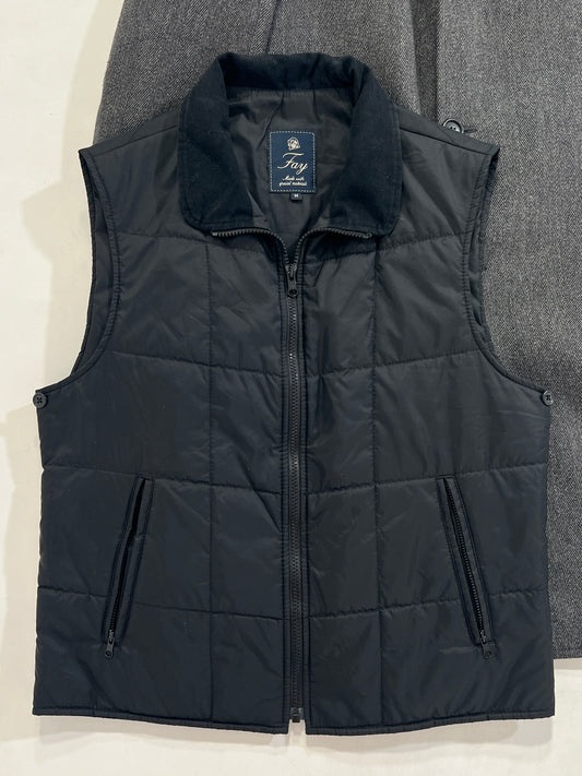 Cappotto vintage Fay lana con gilet tg M
