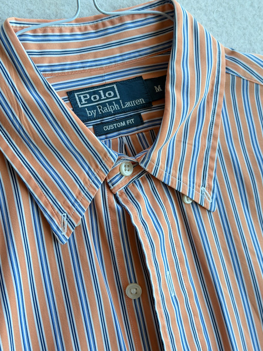 Camicia vintage Ralph Lauren righe pesca tg M