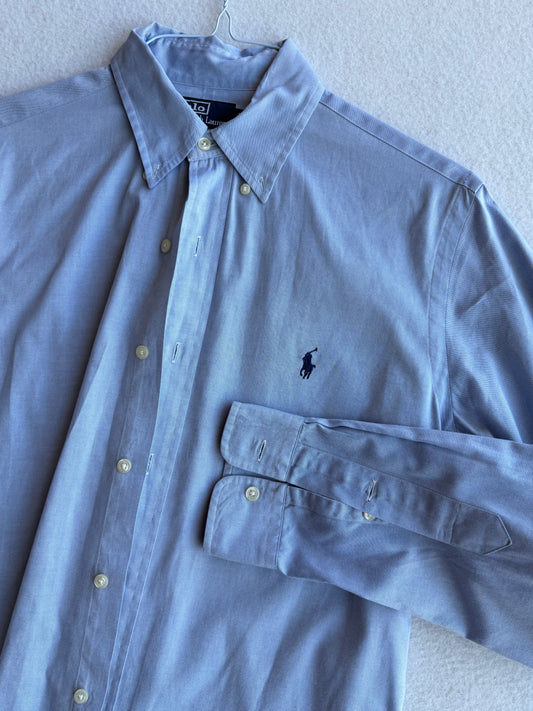 Camicia vintage Ralph Lauren celeste tg S/M