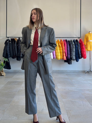 Abito vintage Ermenegildo Zegna grigio tg XL