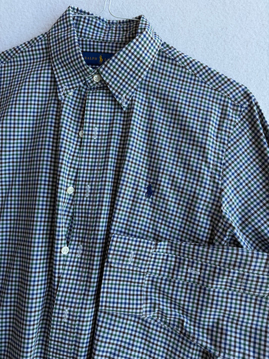 Camicia vintage Ralph Lauren quadri tg S