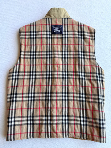 Gilet vintage Burberry double face tg L/XL