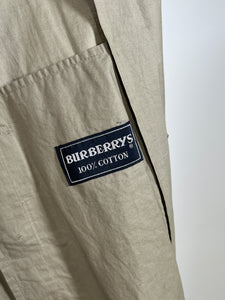 Trench vintage Burberry kaki tg XL