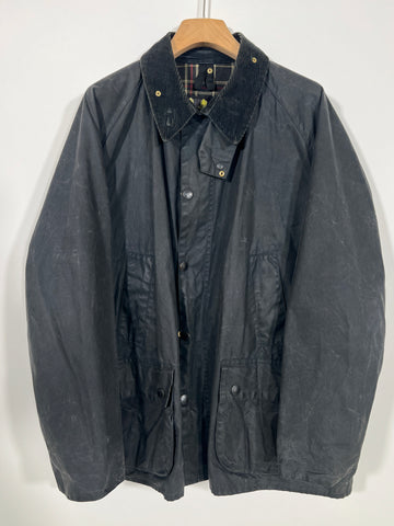 Giacca vintage Barbour Bedale blu tg XL