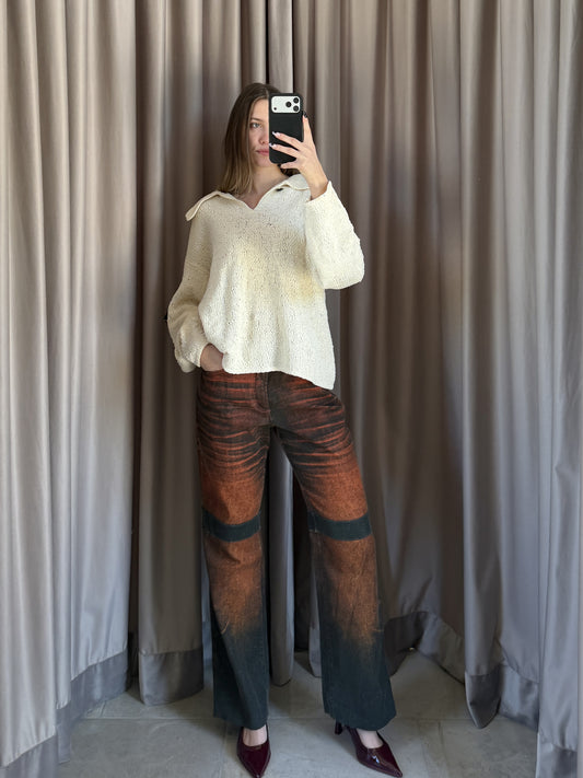 Pantaloni vintage Cavalli fantasia tg M