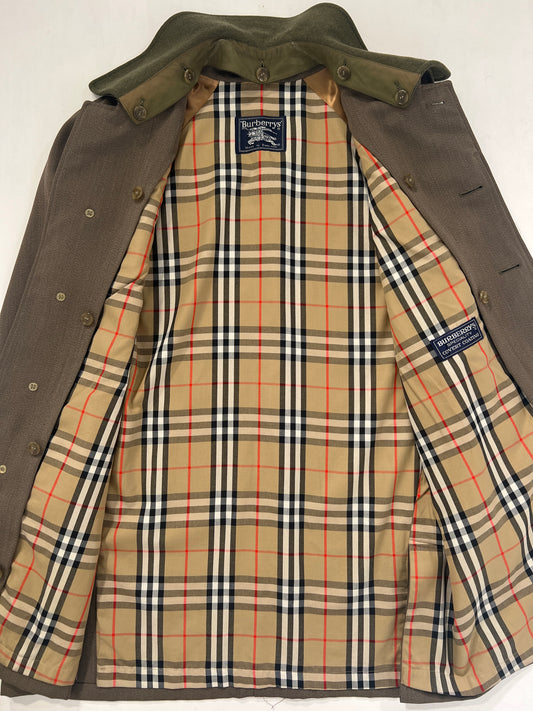 Trench vintage Burberry con interno cammello tg XL