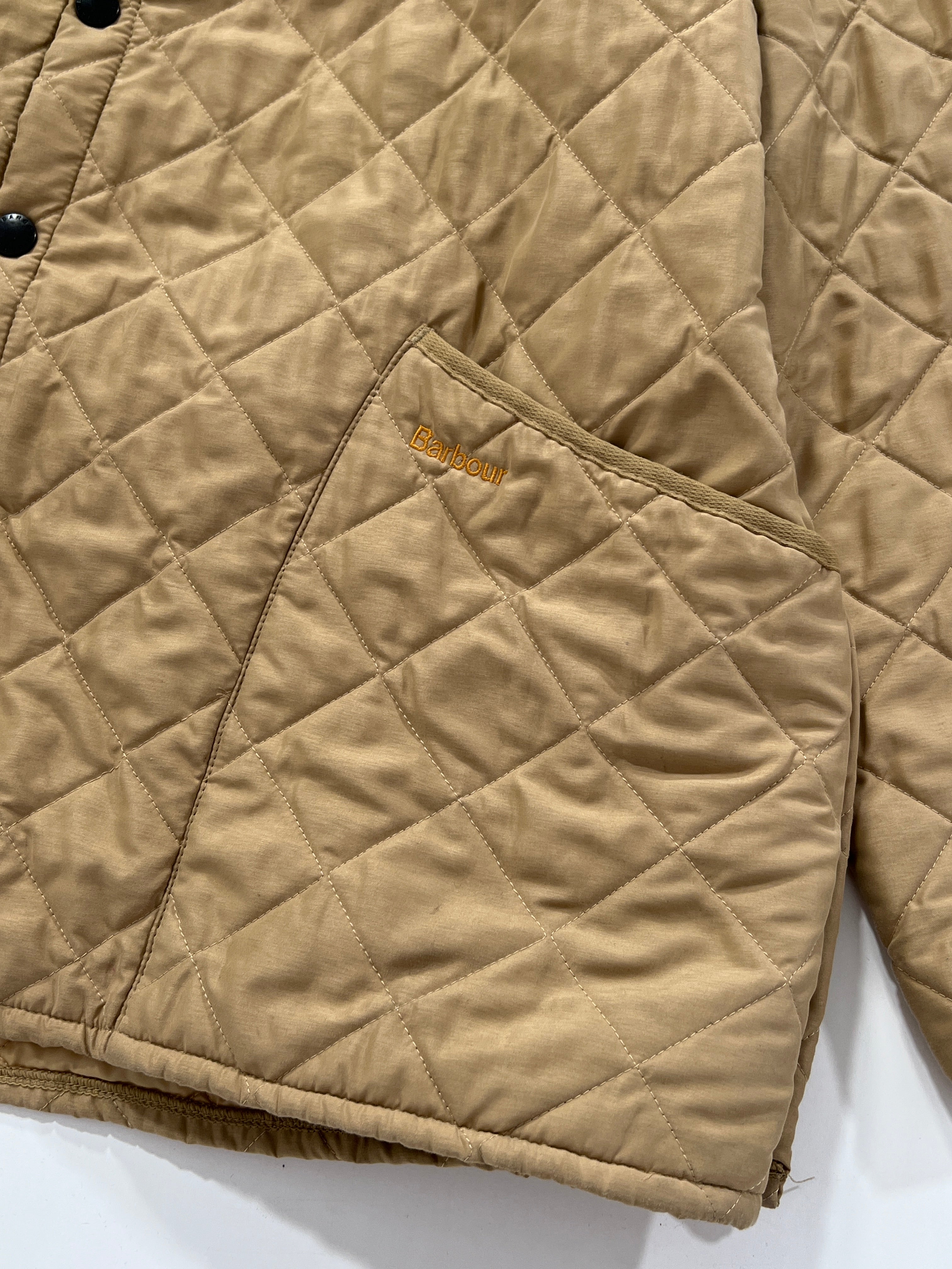 Giacca vintage Barbour in trapunta tg XXL