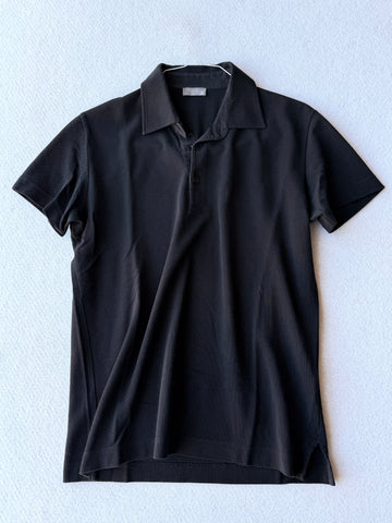 Polo vintage Christian Dior nero tg 46