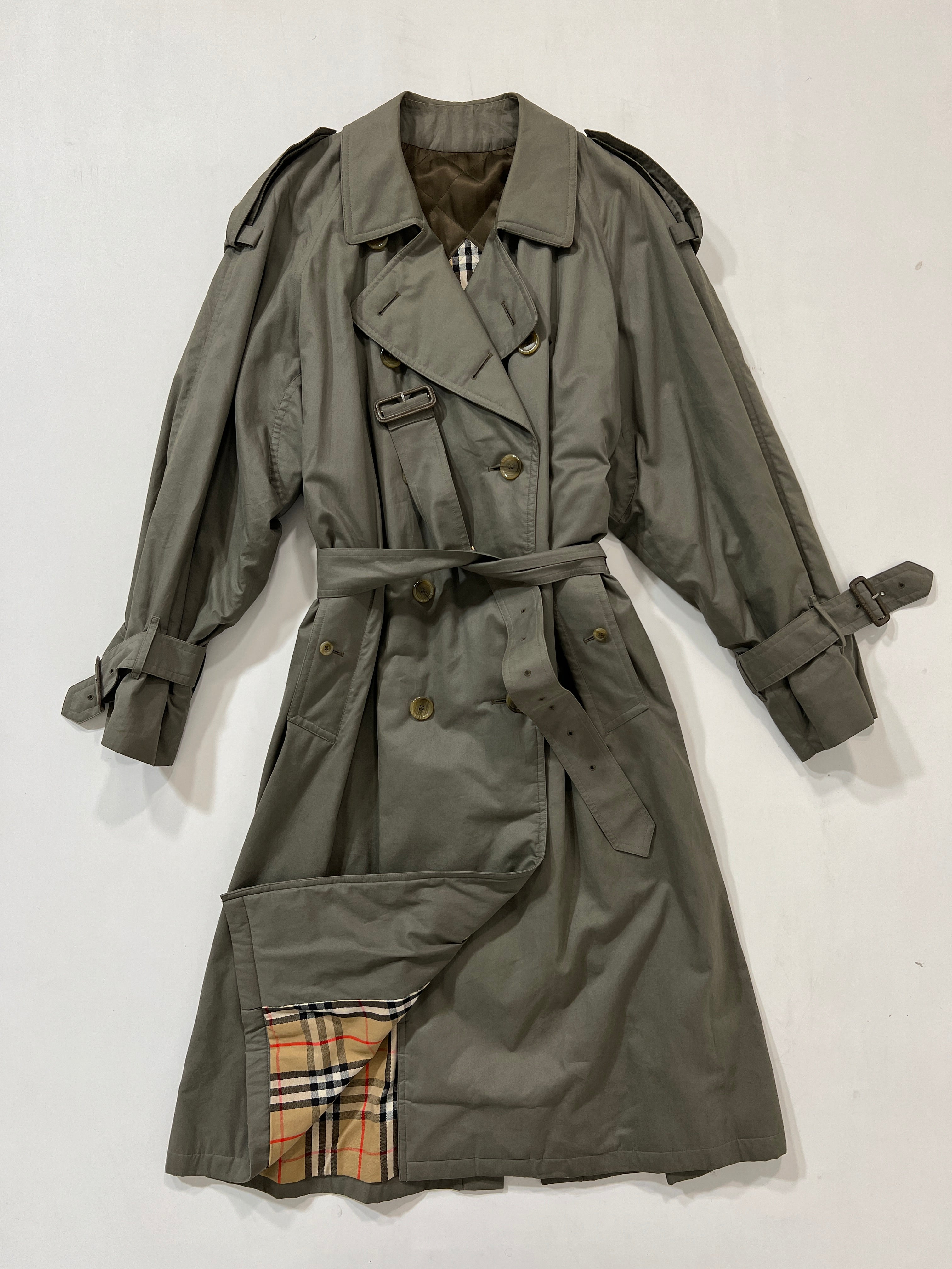 Trench vintage Burberry doppiopetto tg XL