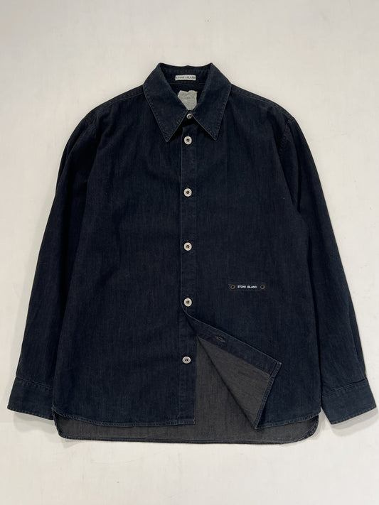 Camicia vintage Stone Island denim tg M