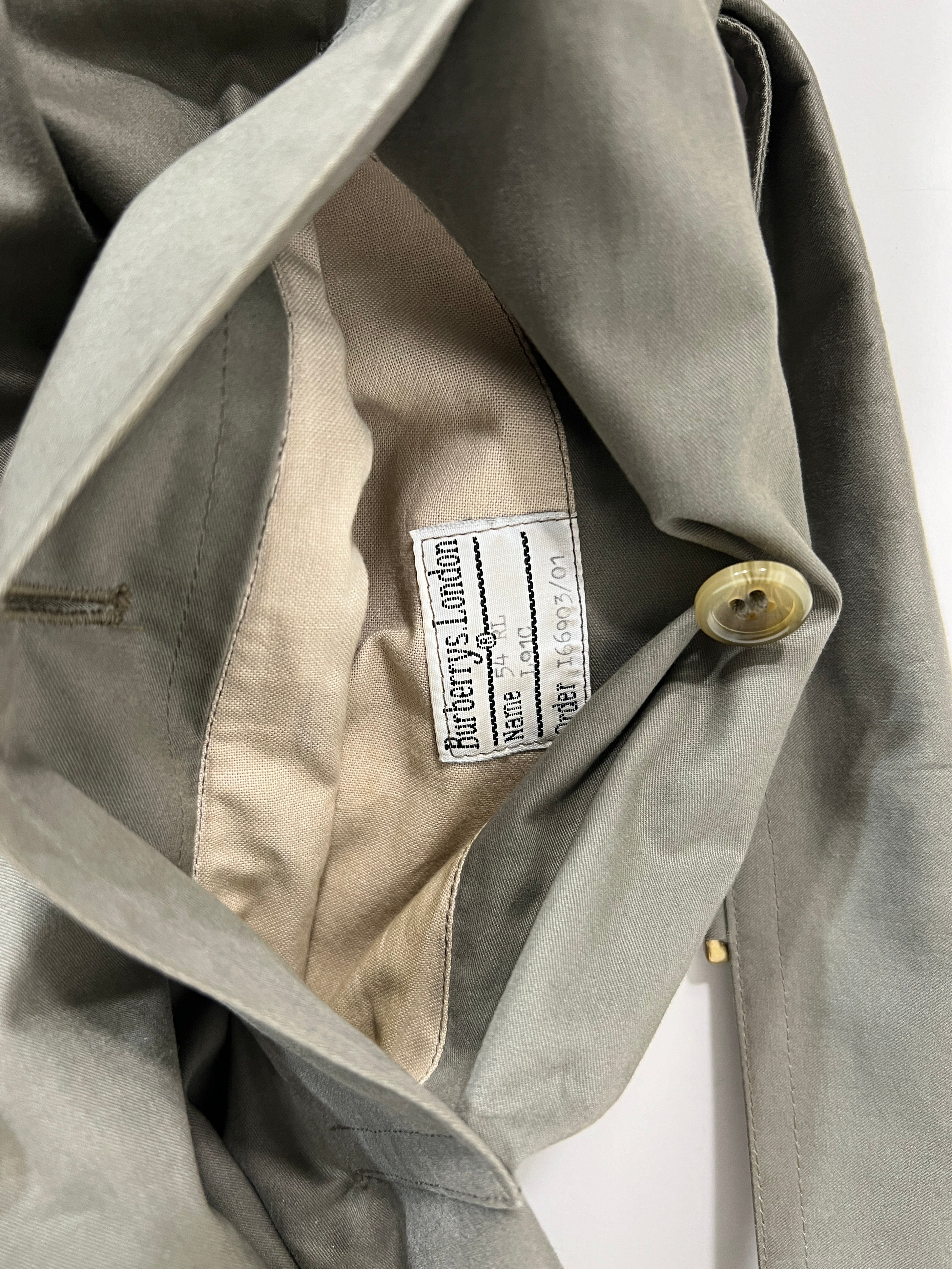 Trench vintage Burberry doppiopetto tg XL